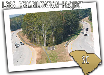 South Carolina Department of Transportation I-385 Rehabilitation Project