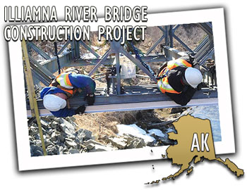 Illiamna River Bridge Construction Project