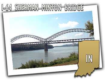 Indiana Department of Transportation I-64 Sherman Minton Bridge