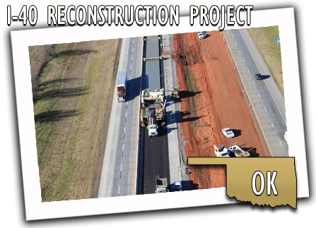 Oklahoma Department of Transportation I-40 Reconstruction Project