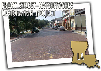 Front Street Natchitoches Project