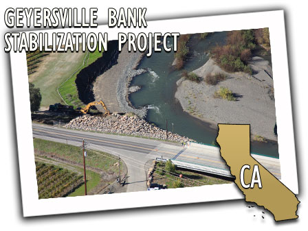 Geyersville Bank Stabilization Project