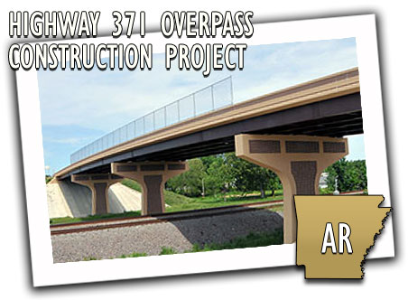 Highway 371 Overpass Construction Project