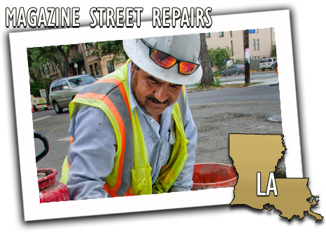 Magazine Street Repairs